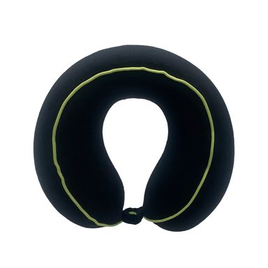 Almohada De Viaje Black & White Memory Foam Azul Marino