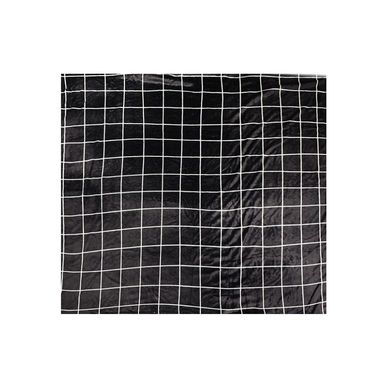 Manta Black & White Felpa Negra