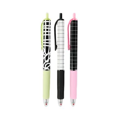 Set Plumas Black & White Multicolor 3 Piezas