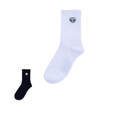 Calcetines Para Mujer Vania Bachur Diseño Aleatorio 52% Algodón, 32% Poliéster, 11% Poliamida, 5% Elastano Talla 23-25