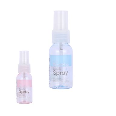 Botella De Viaje Con Atomizador Plástico Transparente 30 ml