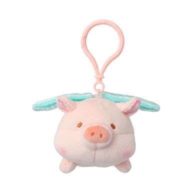 Llavero Lulu La Cerdita Felpa Rosa