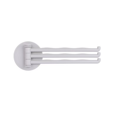 Toallero Giratorio Adhesivo Sintético Gris 1 kg
