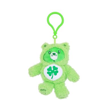Llavero Ositos Cariñositos Suerteosito Felpa Verde 21 cm