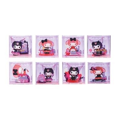 Blind Box Sanrio Kuromi & My Melody Reino Secreto Floral 6.5x6.5 cm Caja De Acrílico