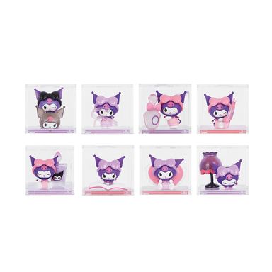 Blind Box Sanrio Kuromi Cabaña Acogedora 4.5x4.5 cm Caja De Acrílico