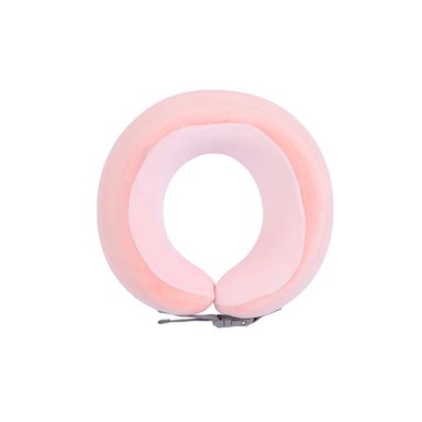 Almohada De Viaje Memory Foam Rosa 25x24 cm