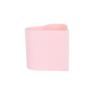 Organizador De Escritorio En Forma De Corazón Sintético Rosa 11.7x10x11 cm