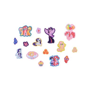 Set Imánes Para Nevera My Little Pony Sintético Multicolor 5.5 cm 15 Piezas