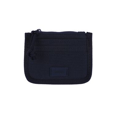 Monedero Básico Textil Azul 13x10 cm