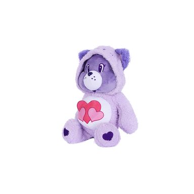 Peluche Ositos Cariñositos Generosita Disfraz De Gato Felpa Morado 36x26 cm