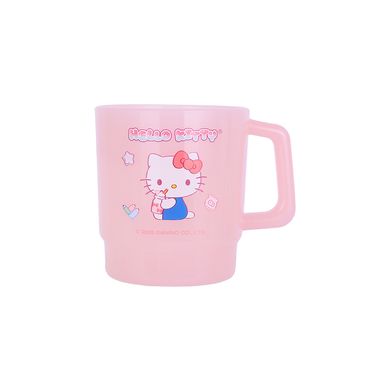 Taza Para Baño Infantil Sanrio Hello Kitty Fabrica De Dulces Plástico Rosa 10.5x9.5 cm