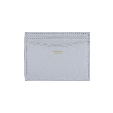 Tarjetero Básico Sintético Gris 11x8x1 cm