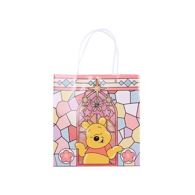 Bolsa De Regalo Disney Winnie Pooh Sintética Roja 23.5x23.5x11 cm