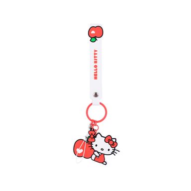 Accesorio Decorativo Para Celular Sanrio Hello Kitty Manzana Sintético Rojo 20.5 cm