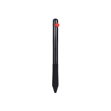 Pluma Retráctil De Gel Con Silicona Antideslizante Tinta Negra 0.5 Mm