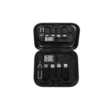 Set Adaptadores Sintético Negro 5 Piezas