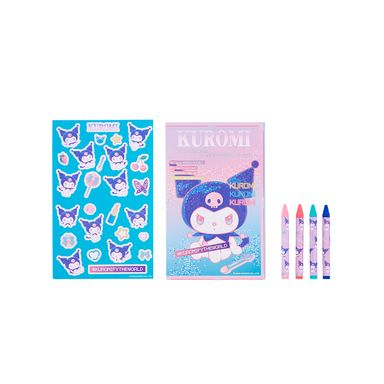 Kit De Dibujo Sanrio Kuromi 6 Piezas