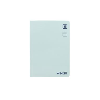 Libreta Pasta Dura Verde Menta 12.5x17.6 cm Rayas 96 Hojas