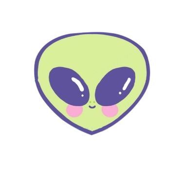 Juguete Antiestrés Vania Bachur Alíen Goma Verde