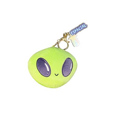 Llavero Vania Bachur Alíen Felpa Verde