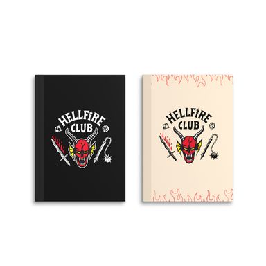 Libreta Stranger Things Pasta Suave Diseño Aleatorio