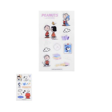 Plantilla De Stickers Snoopy Diseño Aleatorio