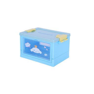 Organizador De Escritorio Con Tapa Sanrio Cinnamoroll Sintética Azul 11x7x8 cm