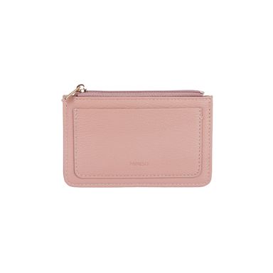 Monedero Sintético Rosa 13x9x1 cm
