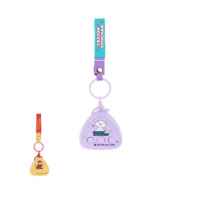 Llavero Con Grabadora De Voz Crayon Shinchan Diseño Aleatorio Sintético 19 cm