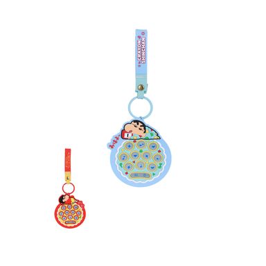Llavero Con Juguete De Destreza Crayon Shinchan Diseño Aleatorio Sintético 9 cm