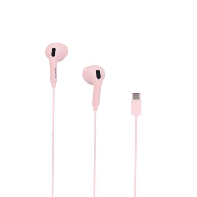 Audífonos De Cable Con Estuche Sanrio My Melody Tipo C Rosa 120 cm