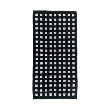 Toalla De Baño Black & White 100% Algodón Bicolor 120x60 cm