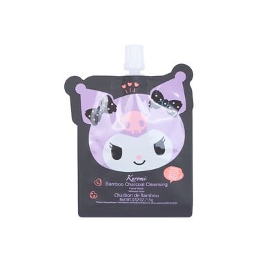 Limpiador Facial Sanrio Kuromi Hidratante 15 gr Carbón De Bambú