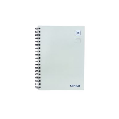 Libreta De Espiral Pasta Dura Verde Menta 17.6x25 cm Rayas 88 Hojas