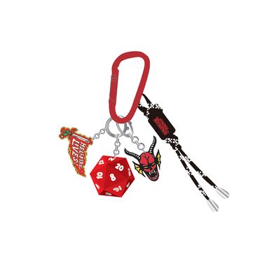 Llavero Stranger Things Sintético Rojo