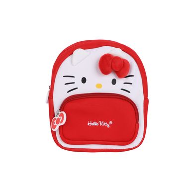 Mochila Sanrio Hello Kitty Textil Roja 19x23x10 cm