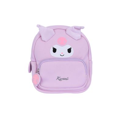 Mochila Sanrio Kuromi Textil Morada 19x23x10 cm