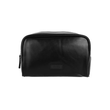 Cosmetiquera Sintética Negra 21x10x13 cm