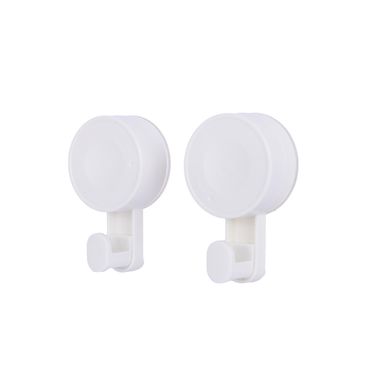 Set Ganchos Con Ventosa Sintéticos Blancos 1000 gr