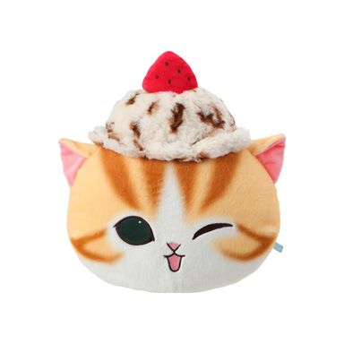 Peluche Gatito Helado Felpa Naranja