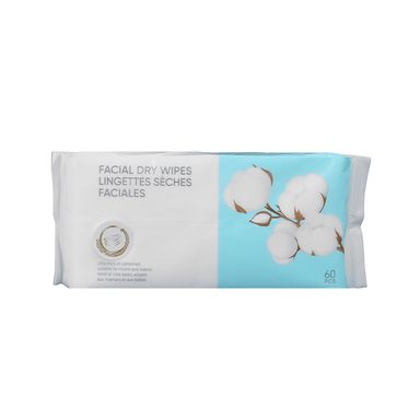 Toallitas Faciales Secas Desechables 60 Piezas