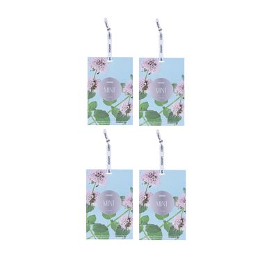 Paquete Bolsas Aromatizantes The Language Of Flowers 13 gr Menta Británica Ambientador 4 Piezas
