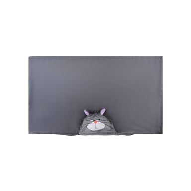 Manta Con Capucha Disney Lucifer Felpa Gris 140x90 cm