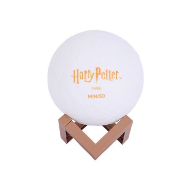 Lámpara De Noche Harry Potter Sintética Blanca 14.5x14.5x19 cm