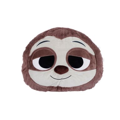 Cojín Decorativo Disney Flash Zootopia Felpa Café 42x39 cm Relleno Acolchado