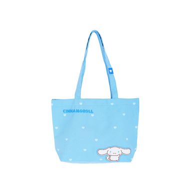 Bolsa De Compras Sanrio Cinnamoroll Textil Azul 38x10x26 cm