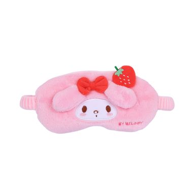 Antifaz Para Dormir Sanrio My Melody Afelpado Textil Rosa 20x10 cm