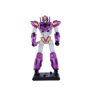 Juguete Transformable Robot Plástico Morado