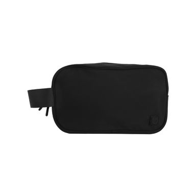 Cosmetiquera Para Maquillaje Y Accesorios Textil Negra 23.5x9.5x14 cm